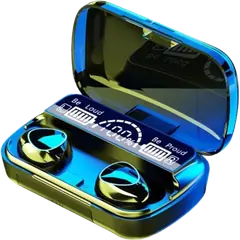 Mocho M10 TWS Earbuds - Bluetooth-Compatible Stereo, Waterproof With 2500mAh Charging Box - Rokomari